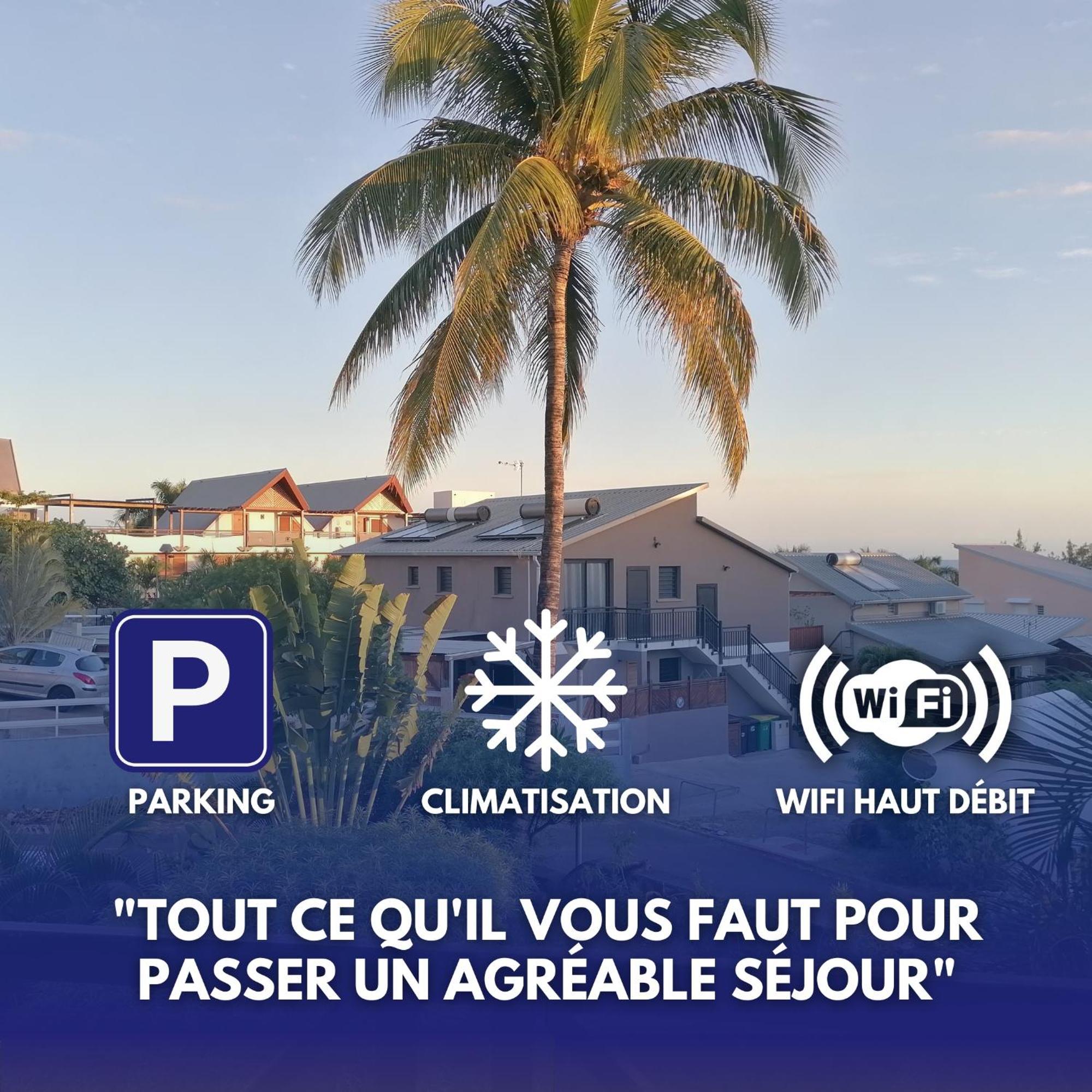 Le Tamarin Bleu - Studio A 300 M De La Plage La Saline Le Bains Esterno foto